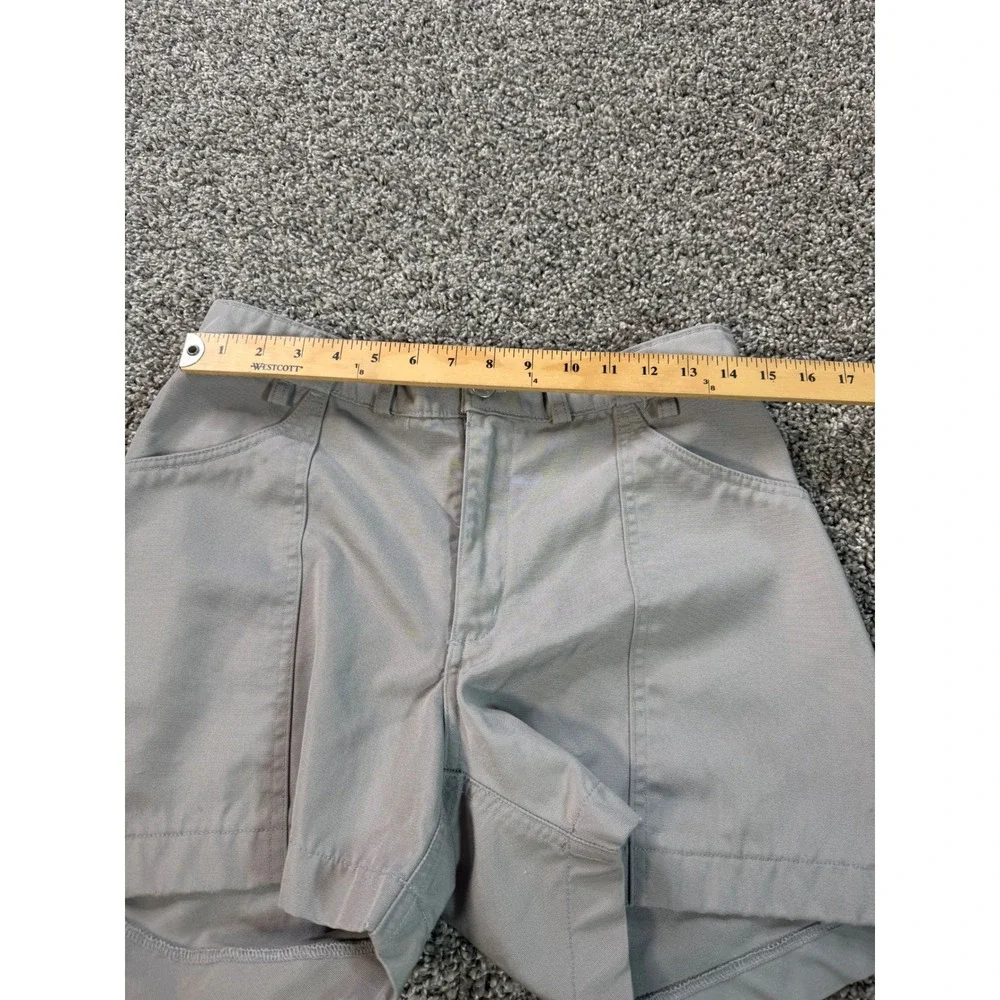 Vintage Patagonia Stand Up Shorts Mens 32 Gray Canvas Made in USA